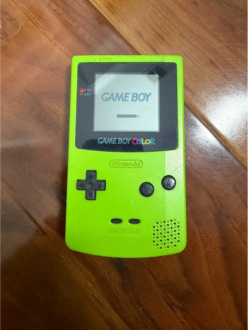 Nintendo Game Boy Color Kiwi Lime Green Handheld Console System Tested No Sound